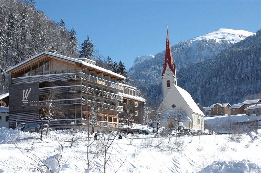Hotel Krone In Au Au (Vorarlberg) Zewnętrze zdjęcie