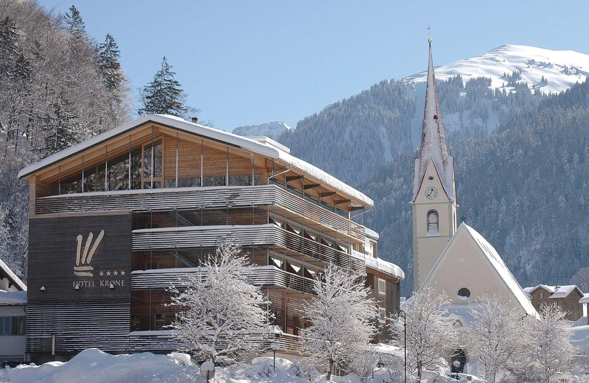 Hotel Krone In Au Au (Vorarlberg) Zewnętrze zdjęcie